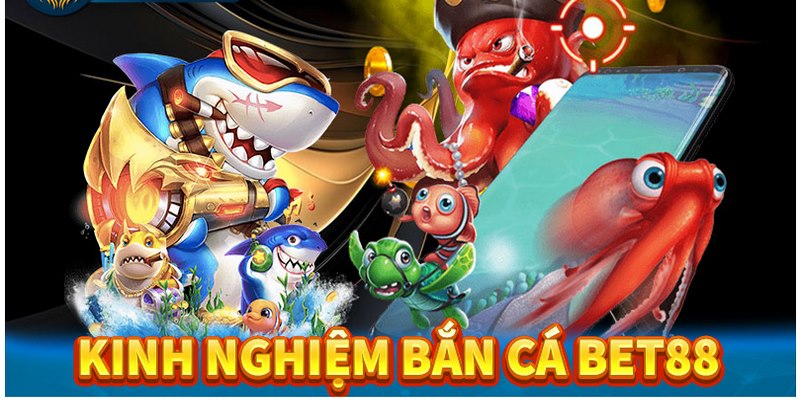 Chiến thuật chơi bắn cá Bet88 là tìm hiểu rõ về súng và cá trong game